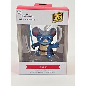ALK Hallmark Christmas Tree Ornament Star Wars Young Jedi Adventures Nubs Figure